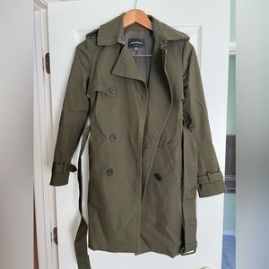 Green Club Monaco trench coat